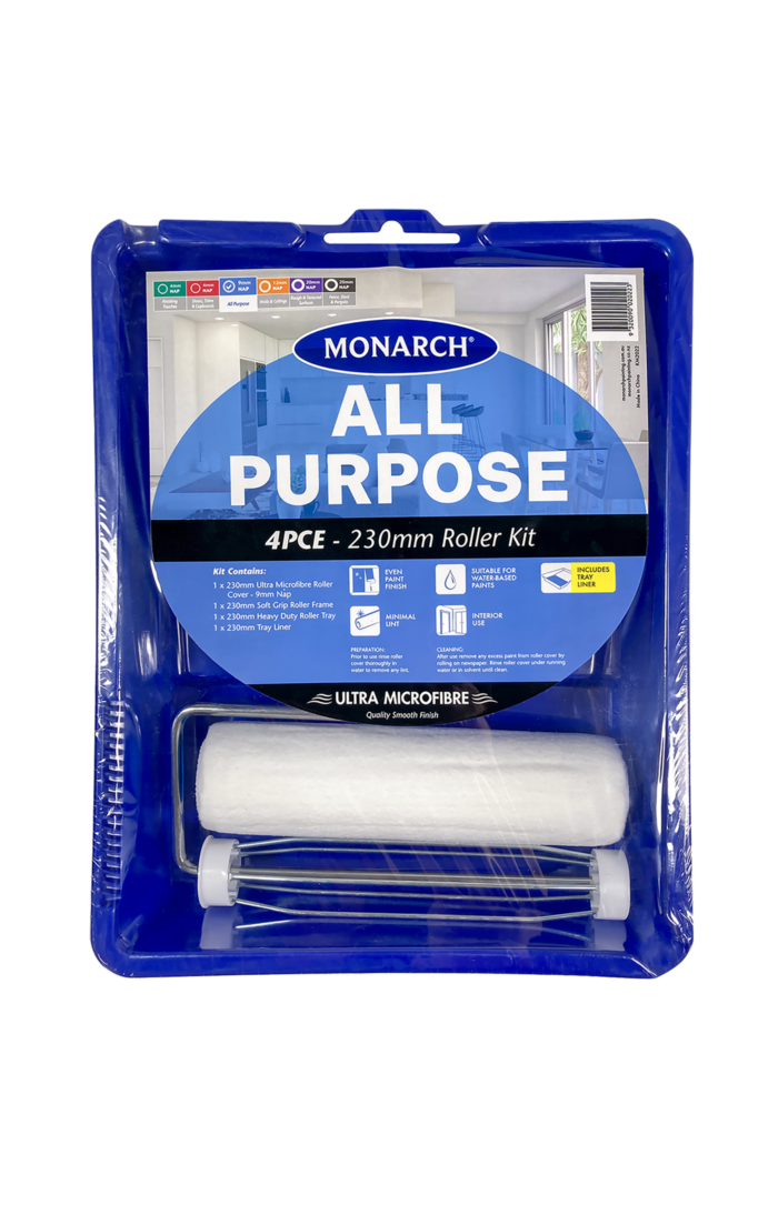 Monarch_4PCE_All Purpose_230mm Roller Kit